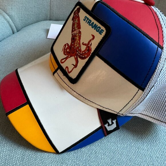 Goorin Bros Mondrian Squid Strange Hentai Trucker Hat Fresh Friday Drop main image 14